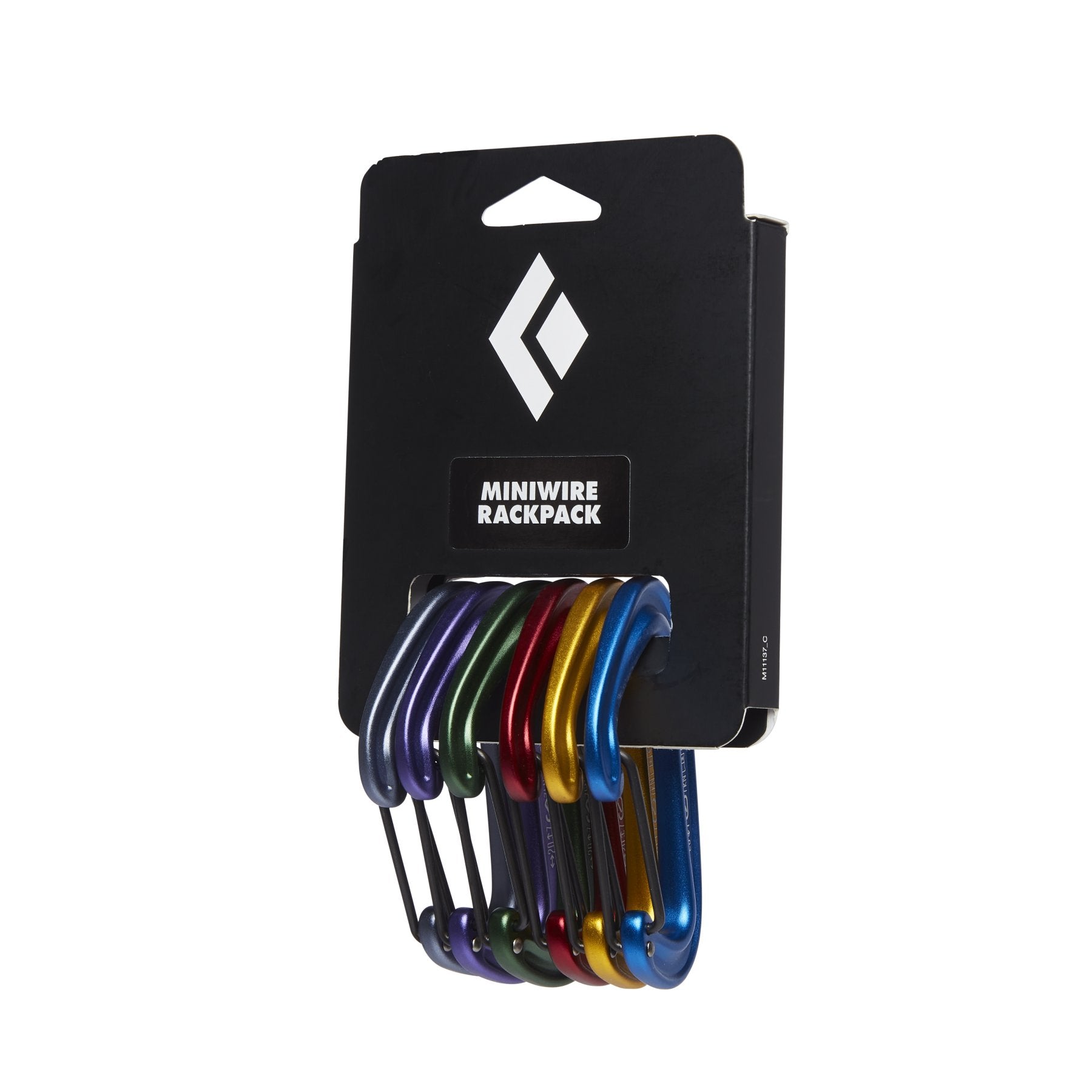 MiniWire RackPack, colored lightweight carabiners