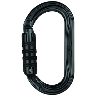 Load image into Gallery viewer, OK Triact-Lock - black, oval locking carabiner
