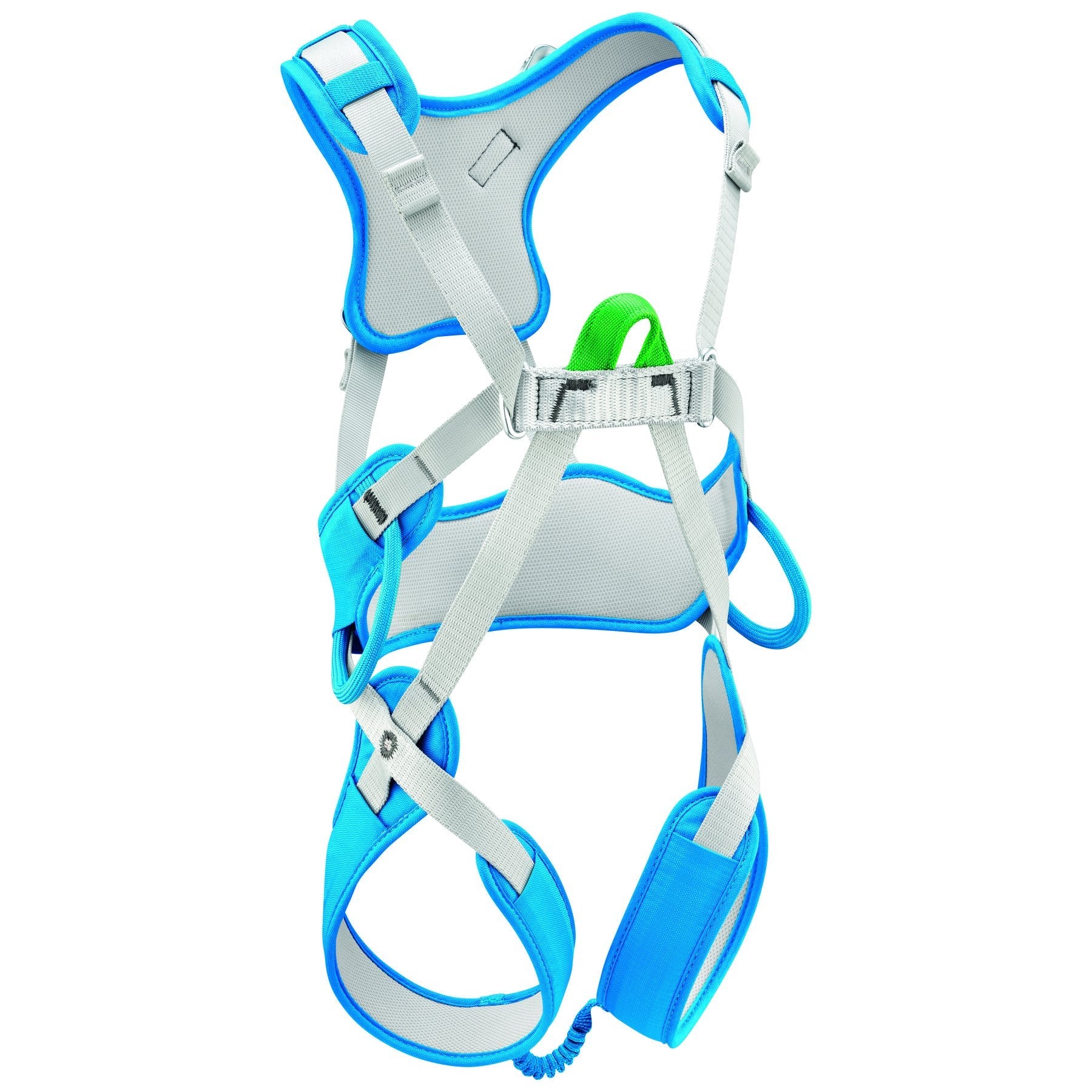 Ouistiti - blue, kid's full body climbing harness
