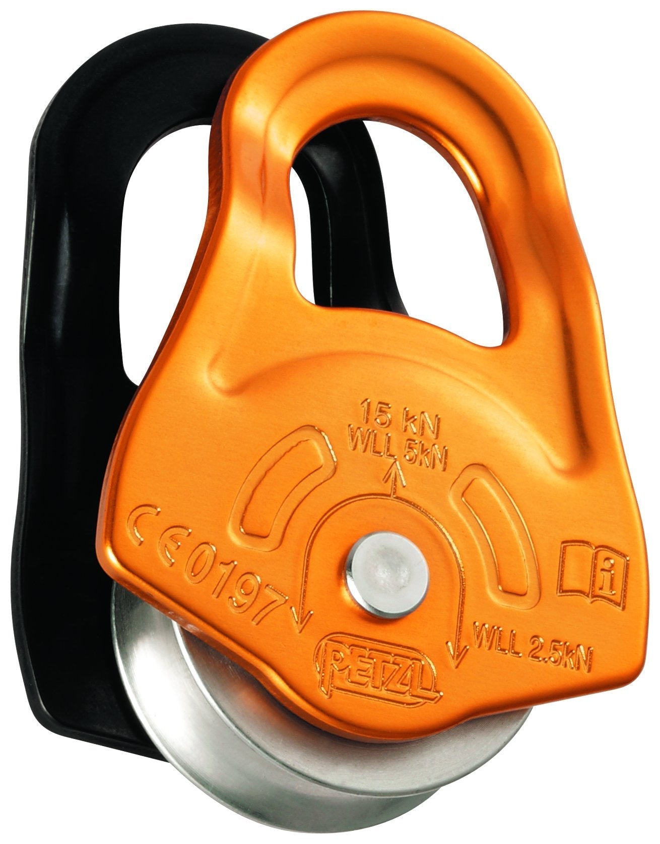 Partner, compacte katrol met beweegbare flenzen