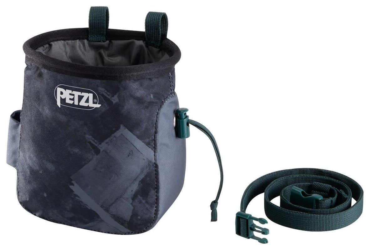 Saka - dark gray, ergonomic chalk bag