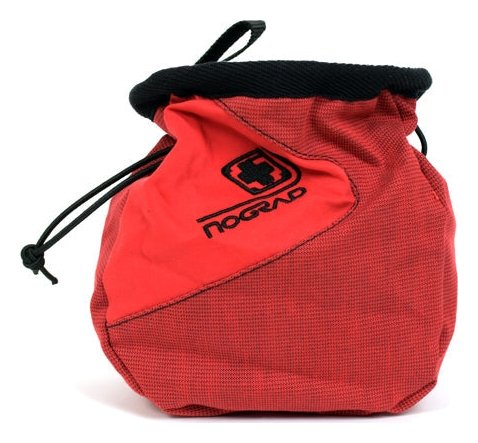 Steeve - rouge, sac à magnésie escalade