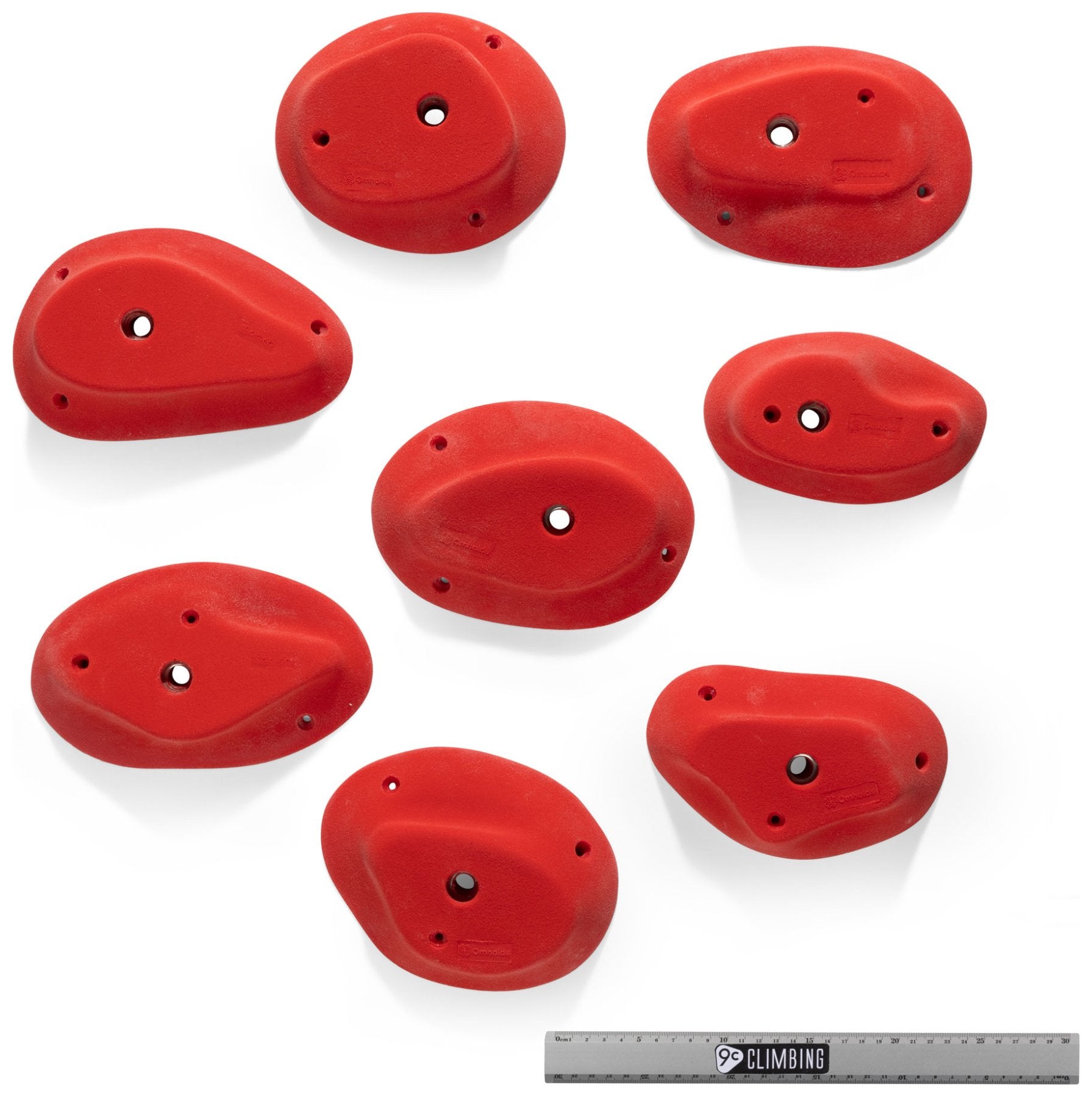 The Iron Edges (PU) - set 1, climbing holds