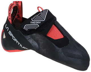 Charger l&#39;image dans la galerie, Theory women&#39;s - black/hibiscus, climbing shoes
