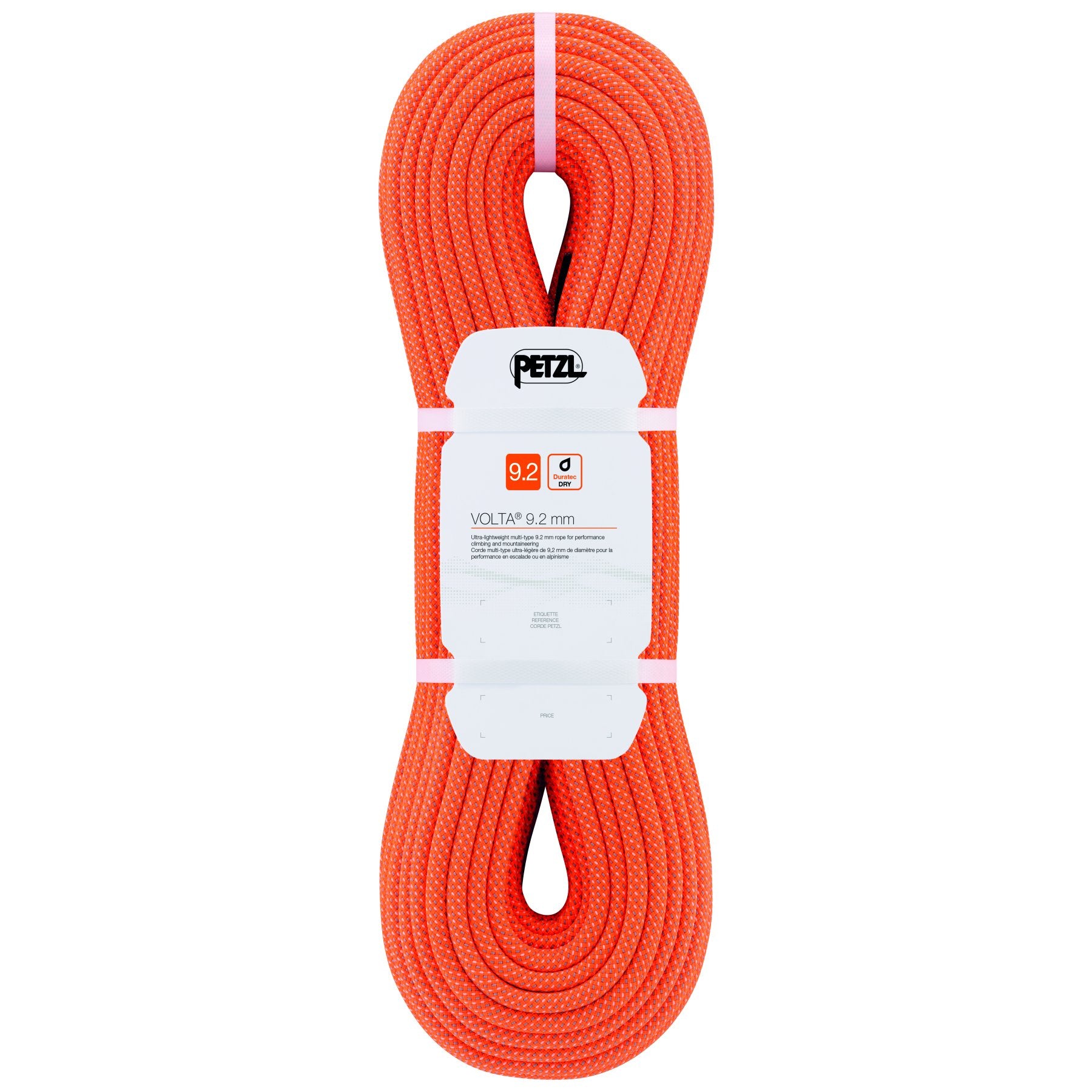Volta® (9.2 mm, 80m) - orange, corde d'escalade