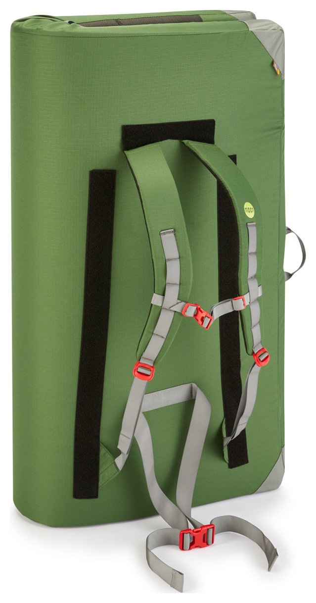 Warrior - retro stripe green, crash pad