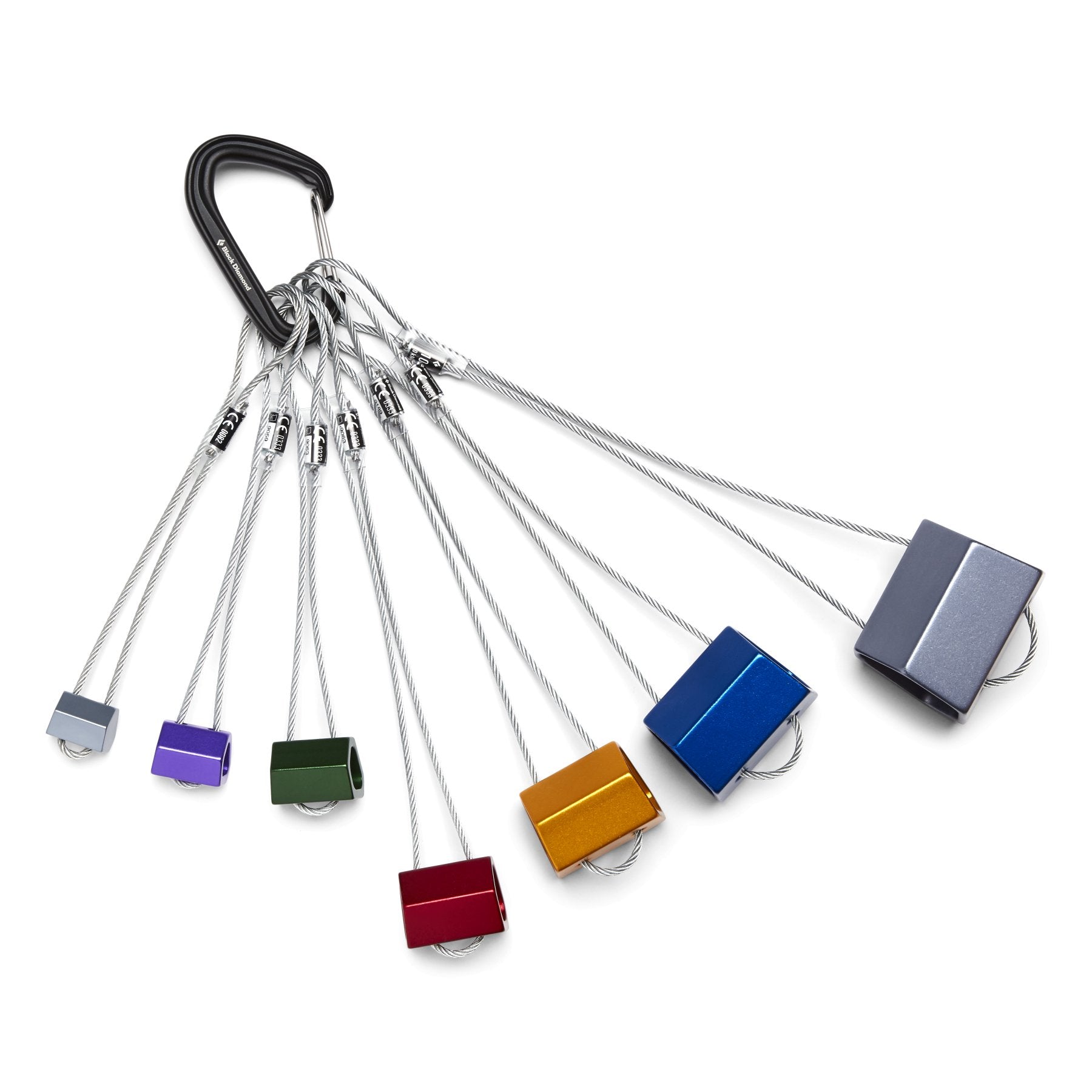 Wired Hexentric® Set No. #4-10, hexen voor trad klimmen