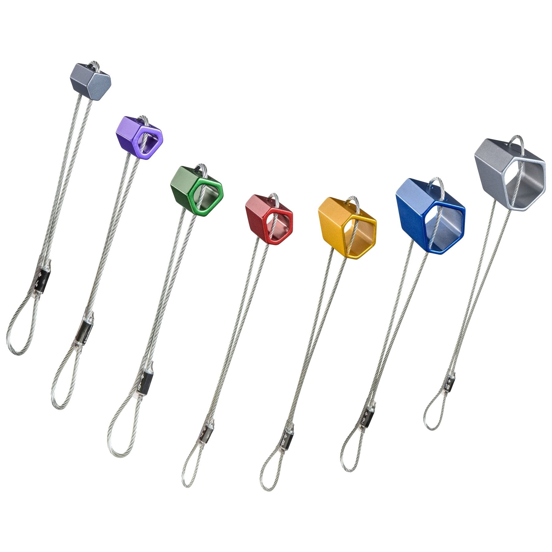 Wired Hexentric® Set No. #4-10, hexen voor trad klimmen