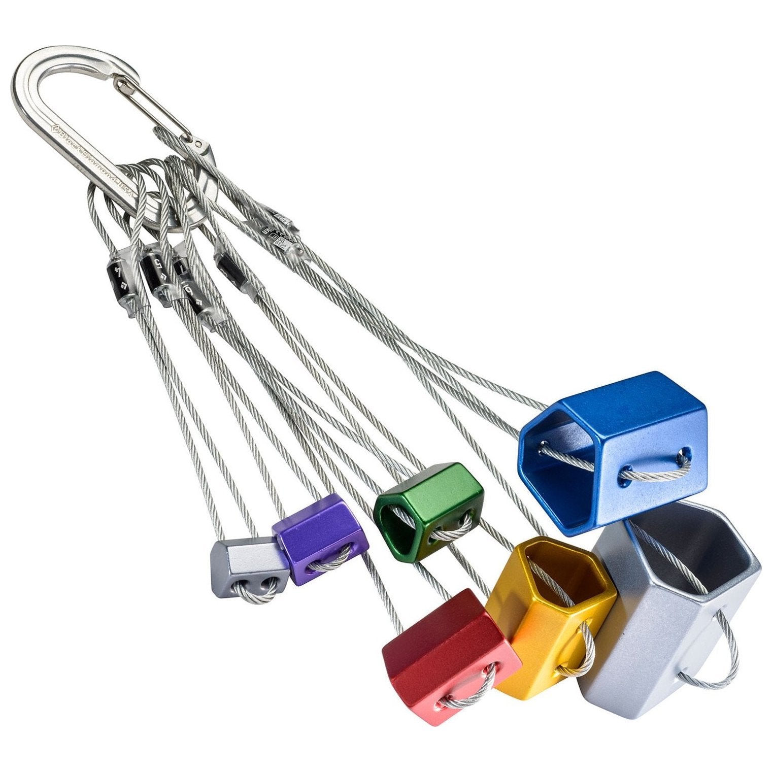 Wired Hexentric® Set No. #4-10, hexen voor trad klimmen