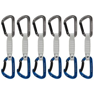 Load image into Gallery viewer, Workhorse keylock (12cm) - blue, quickdraw set - 6-pack
