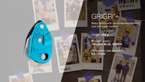 Load and play video in Gallery viewer, GriGri+ - green, belay device with anti-panic handle
