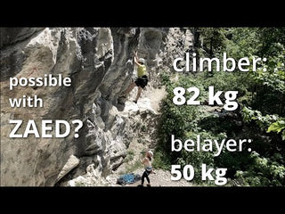 Charger et lire la vidéo dans la visionneuse de la Galerie, ZAED - titanium, adjustable belay resistor
