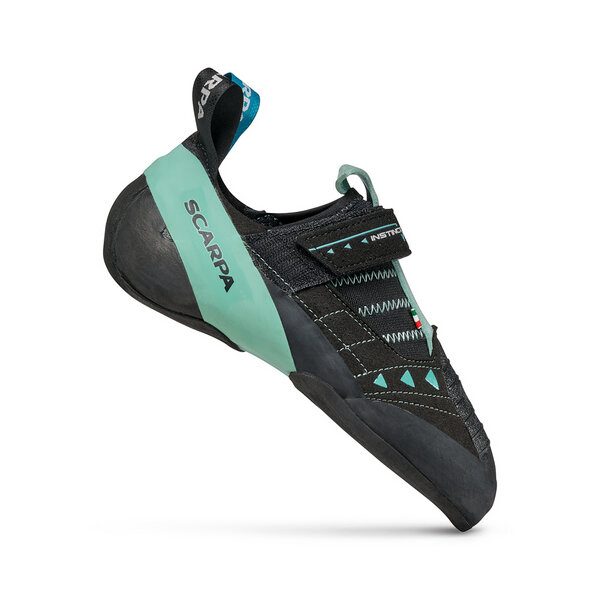 Instinct VS Women's - black-aqua, chaussons d'escalade femmes