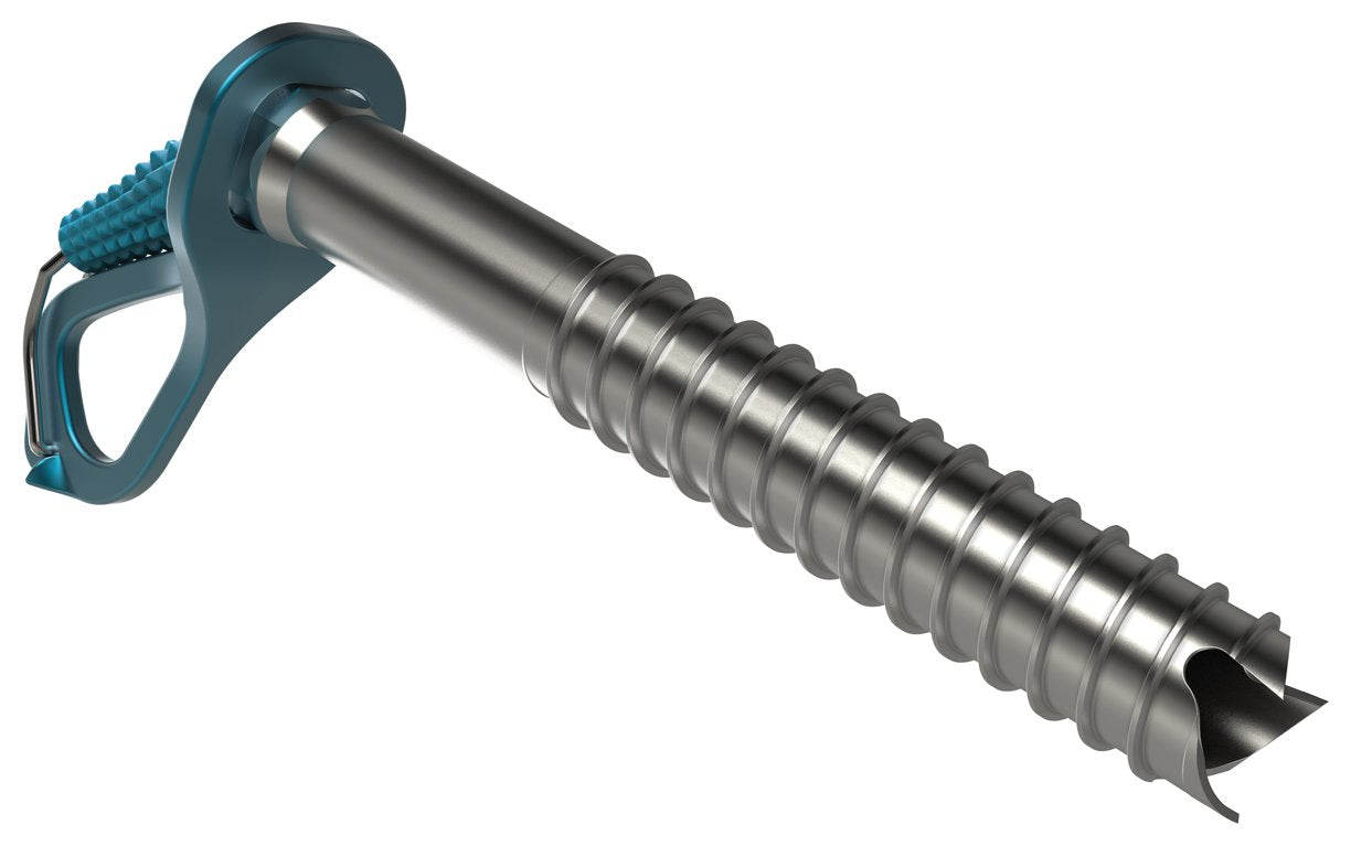 Aero, steel ice screw