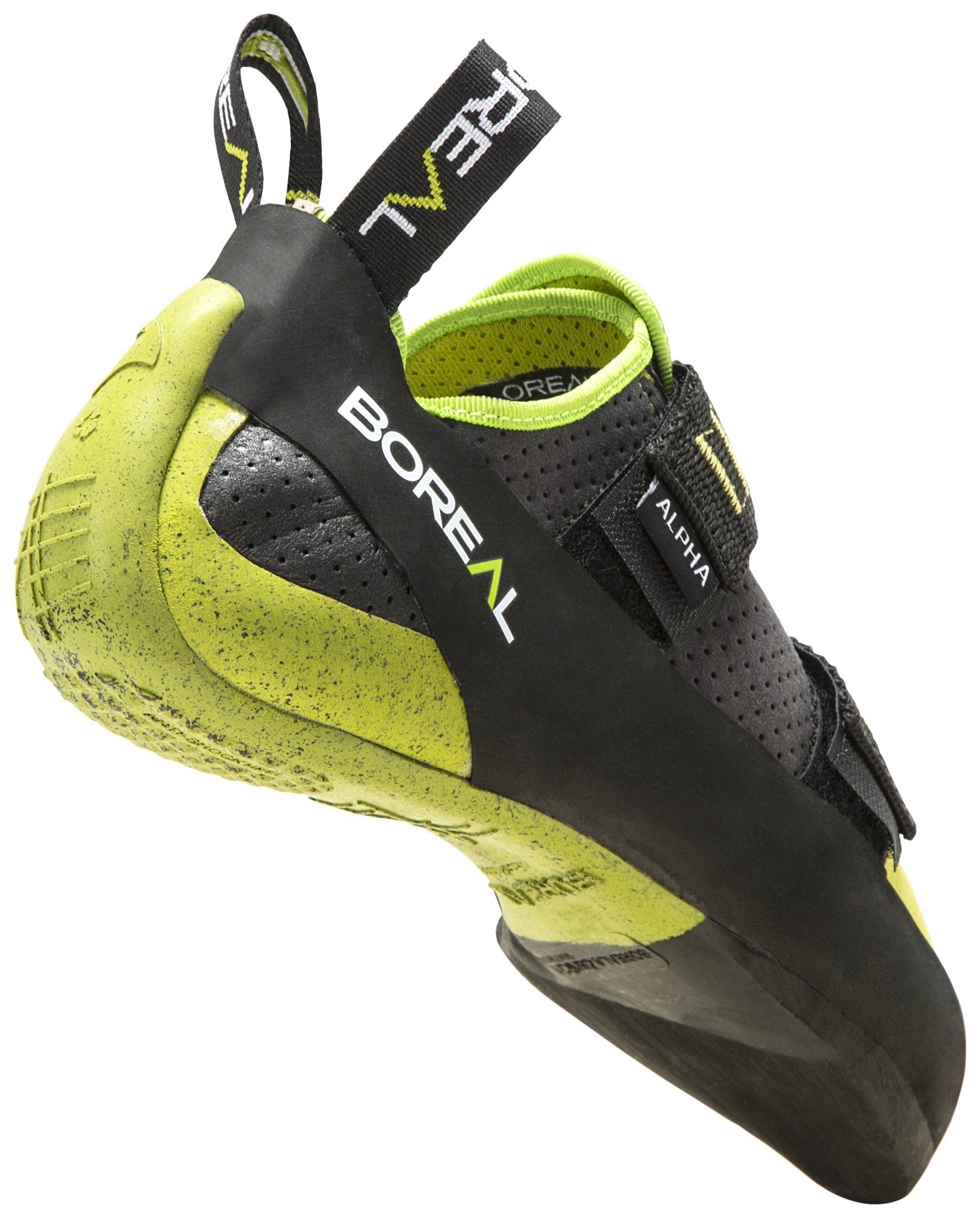 Alpha men's (2023) - graphite/green, climbing shoes