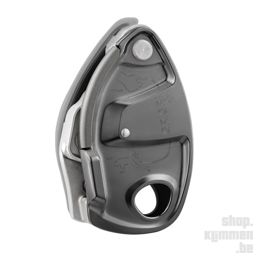 GRIGRI®+ - grijs, zekeringsapparaat met anti-paniek