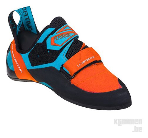Katana - mandarijn/tropisch blauw, heren klimschoenen