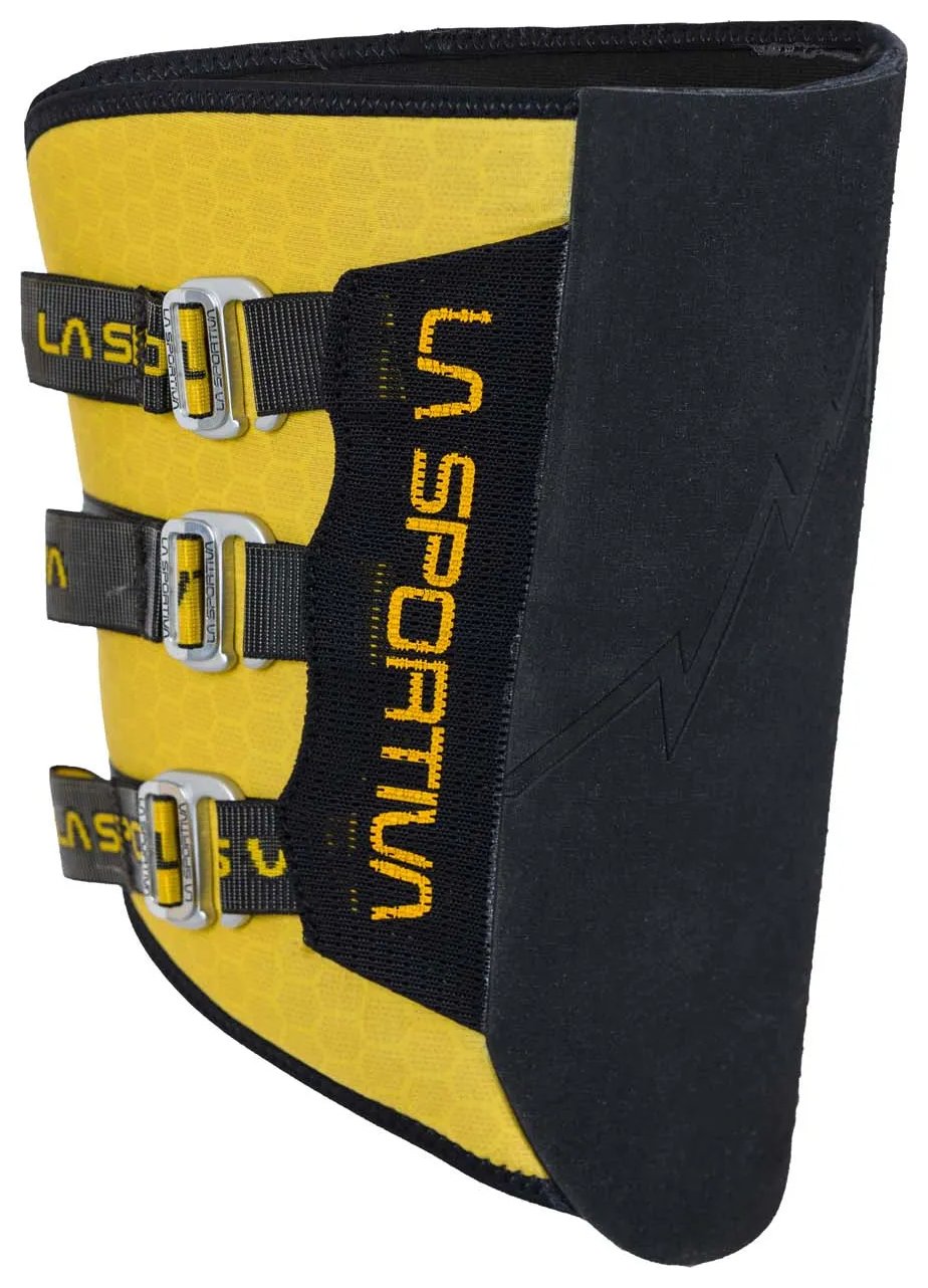 Laspo Knee Pad - zwart/geel, kneepad