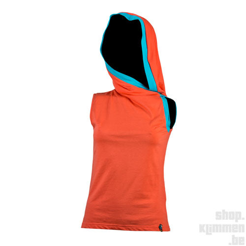 Shadow Top - koraal, dames tanktop