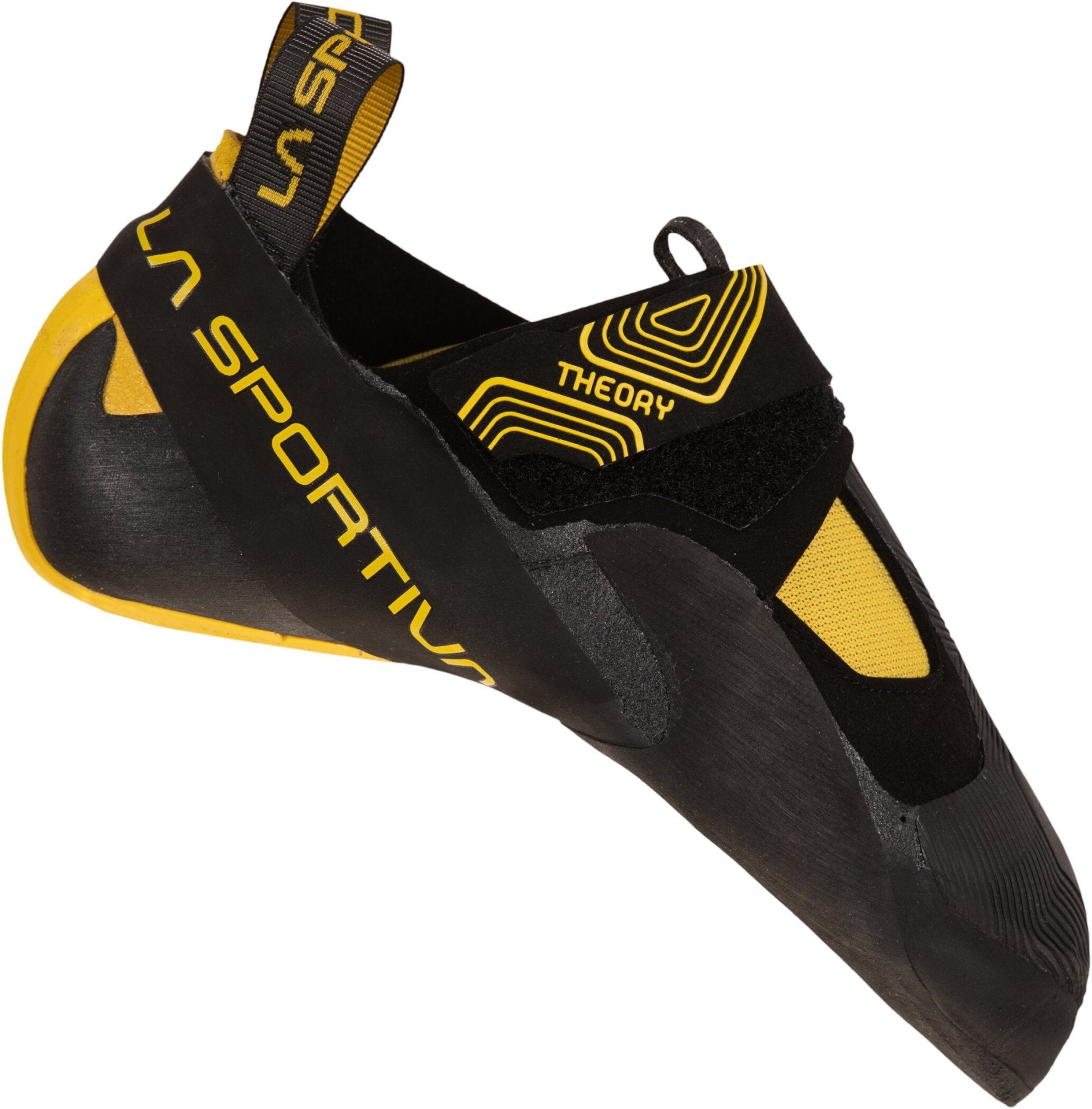 Theory - zwart/geel, heren klimschoenen